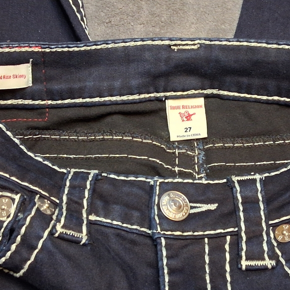 True Religion Denim - True Religion Dark Blue Jeans